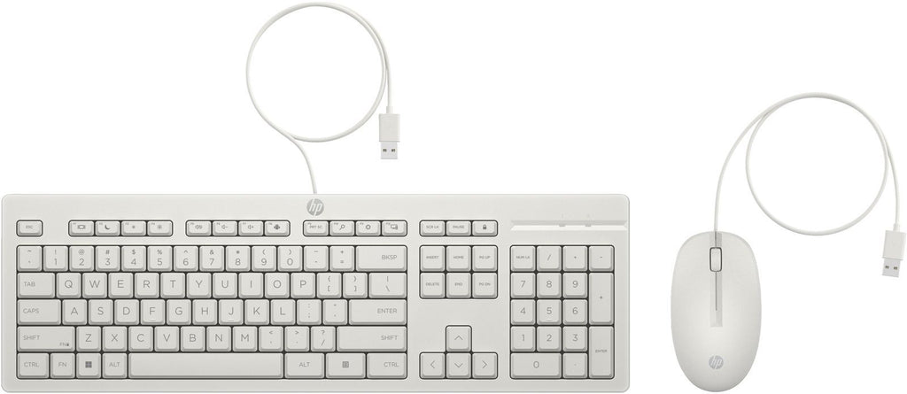 HP 225 WIRED MOUSE AND KB WHITE [86J24AA#ABZ]