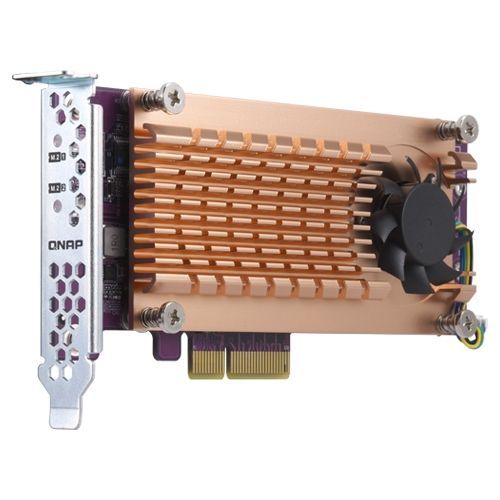 QNAP QM2 scheda di interfaccia e adattatore Interno M.2 [QM2-2P-244A]