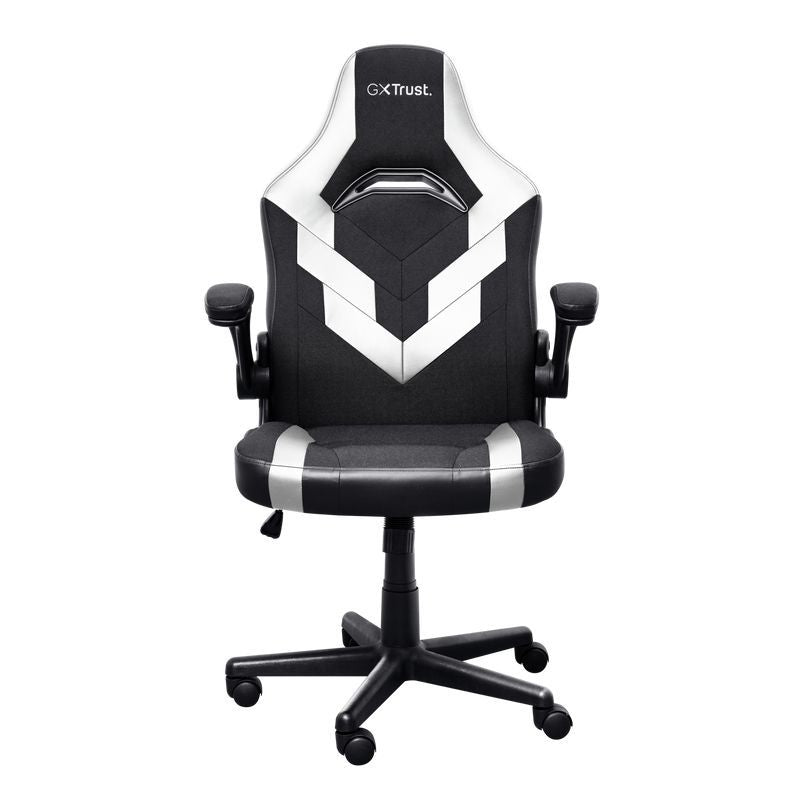 Trust GXT 703W RIYE Sedia per gaming universale Nero, Bianco [25130]