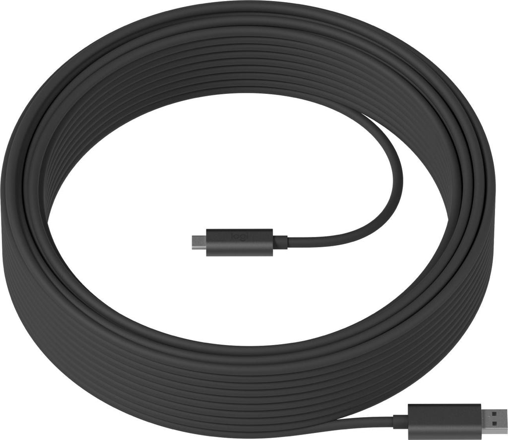 Logitech 939-001799 cavo USB USB 3.2 Gen 2 (3.1 Gen 2) 10 m USB A USB C Grafite [939-001799]