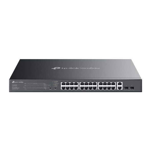 TP-Link Omada ES228GMP switch di rete Gestito Gigabit Ethernet (10/100/1000) Supporto Power over Ethernet (PoE) Nero [ES228GMP]