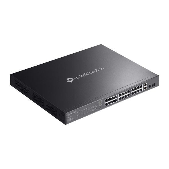 TP-Link Omada ES228GMP switch di rete Gestito Gigabit Ethernet (10/100/1000) Supporto Power over Ethernet (PoE) Nero [ES228GMP]