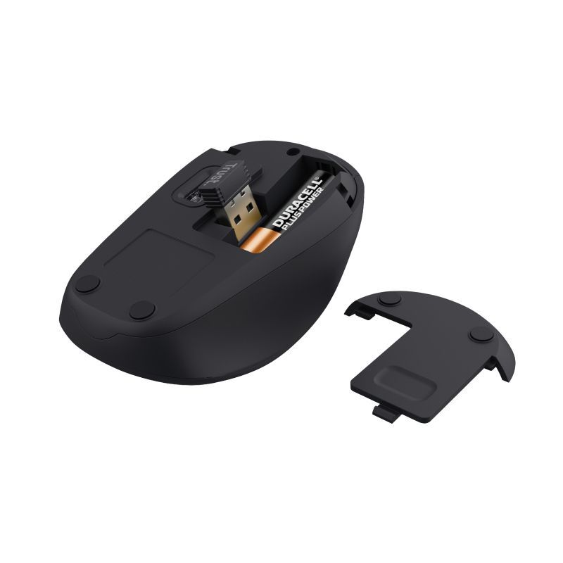 Trust Yvi+ mouse Ufficio Mano destra RF Wireless Ottico 1600 DPI [24549]