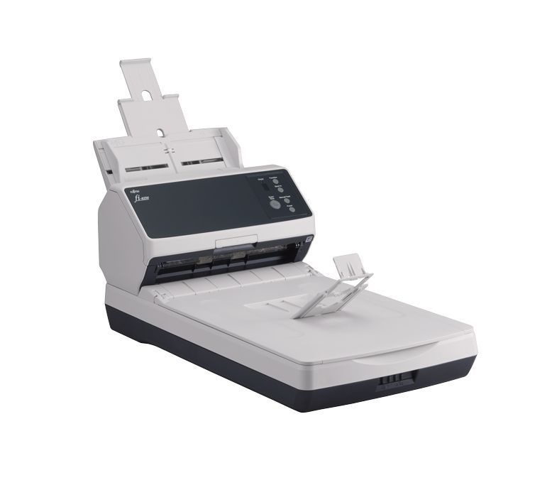 Ricoh fi-8250 ADF + scanner ad alimentazione manuale 600 x 600 DPI A4 Nero, Grigio [PA03810-B601]
