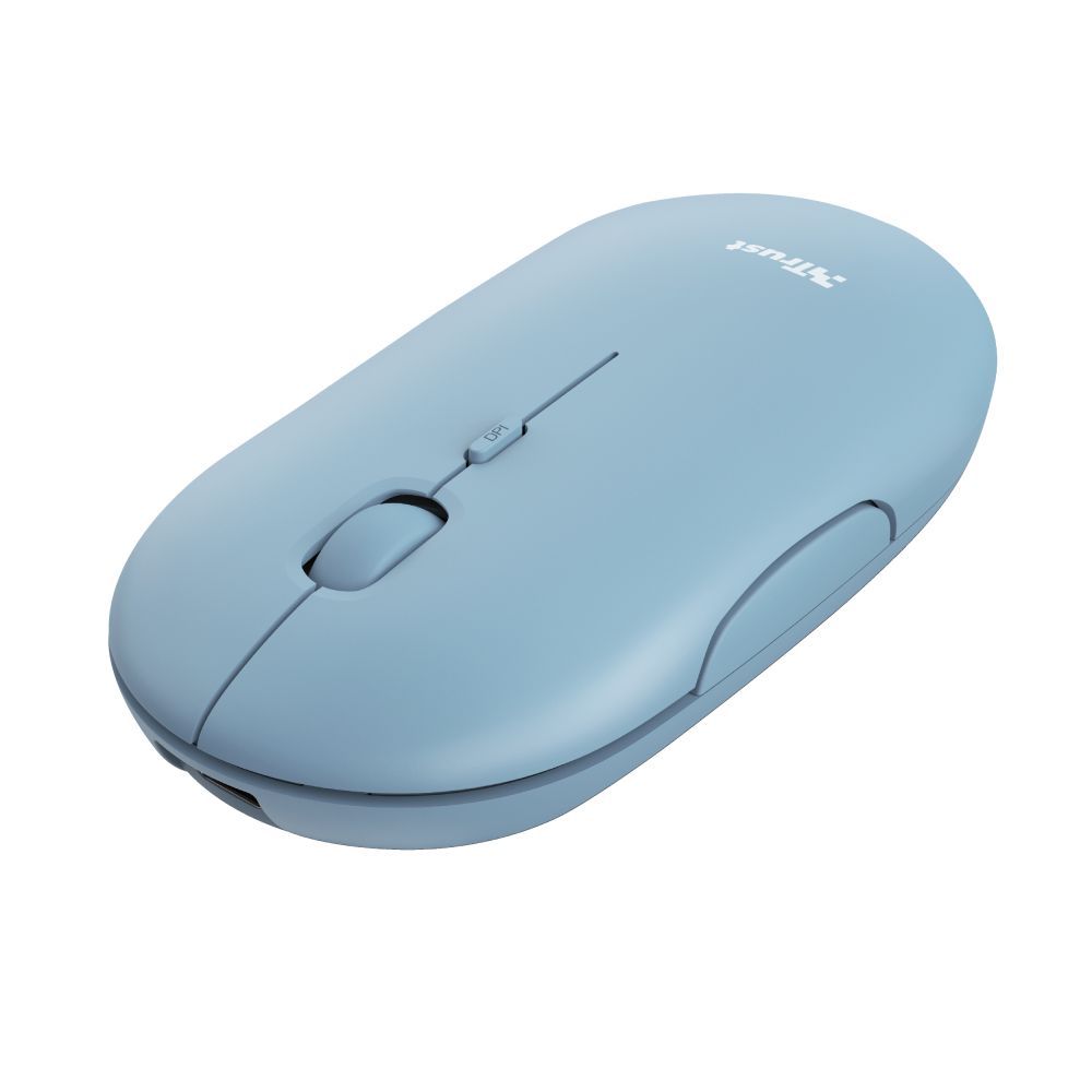 Trust Puck mouse Ufficio Ambidestro RF senza fili + Bluetooth 1600 DPI [24126]