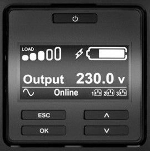 APC SRT1000RMXLI gruppo di continuità (UPS) Doppia conversione (online) 1 kVA 1000 W [SRT1000RMXLI]