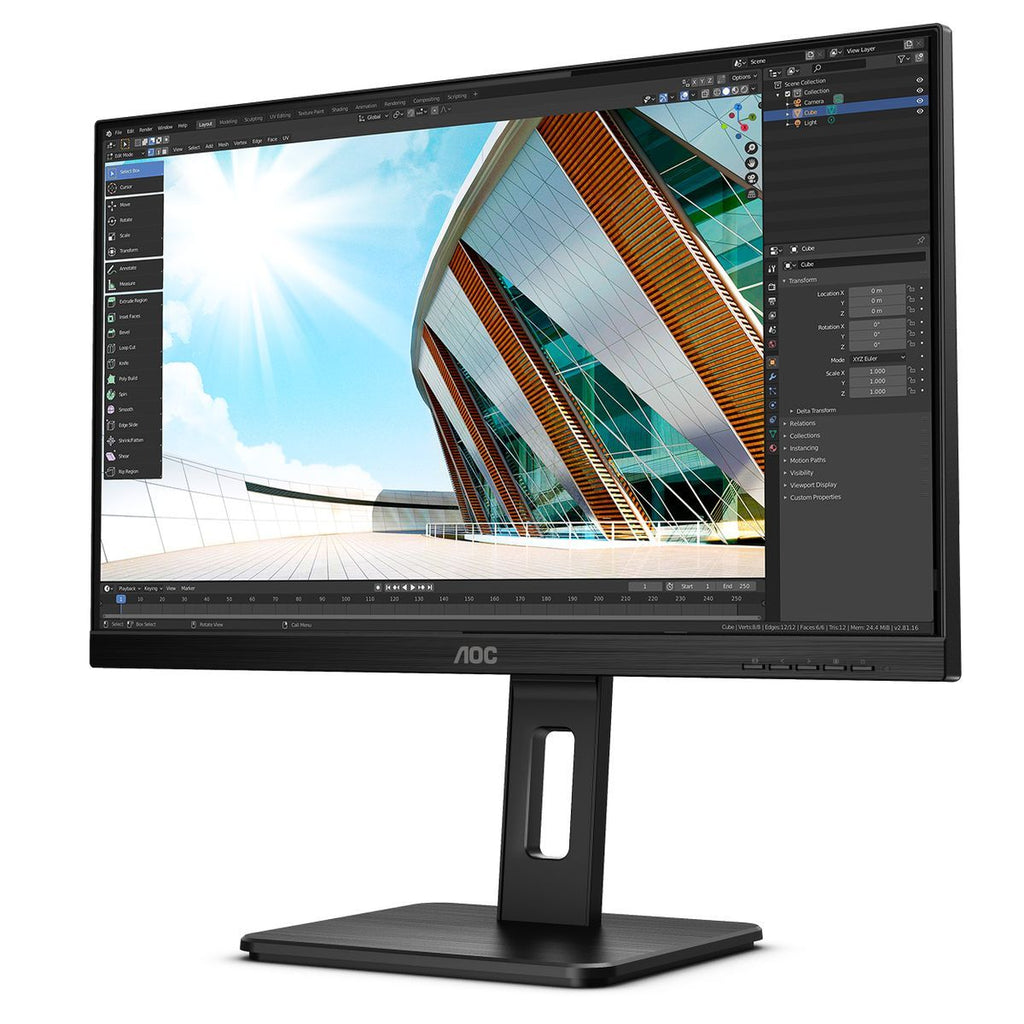 AOC P2 U27P2 LED display 68,6 cm (27") 3840 x 2160 Pixel 4K Ultra HD Nero [U27P2]