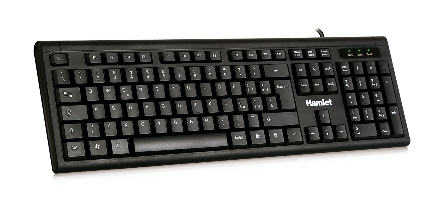 XKKU200-IT Tastiera USB Estesa Italiana serie 200 business [XKKU200-IT]