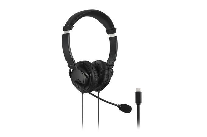 Kensington Cuffie USB-C ad alta fedeltà con microfono [K97457WW]