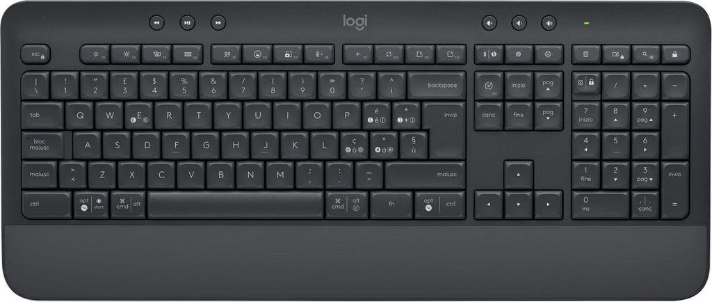 Logitech 920-010915 tastiera Ufficio Bluetooth QWERTY Italiano Grafite [920-010915]