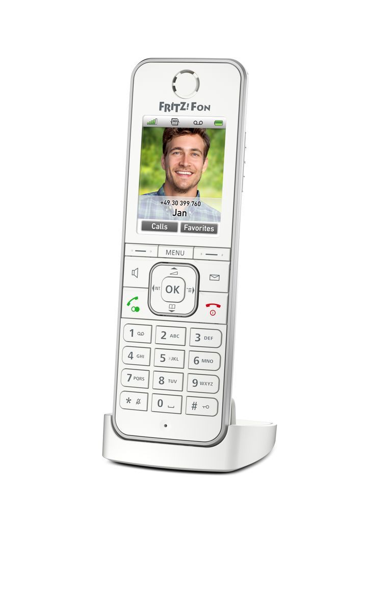 FRITZ!Fon C6 International Telefono DECT Identificatore di chiamata Bianco [20002875]
