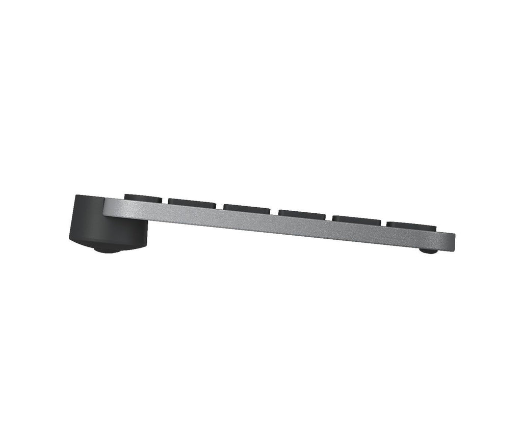 Logitech MX Keys Mini Tastiera Illuminata Wireless, Minimal, Compatta, Bluetooth, Retroilluminata, USB-C, Compatibile con Apple macOS, iOS, Windows, Linux, Android, in Metallo [920-010488]