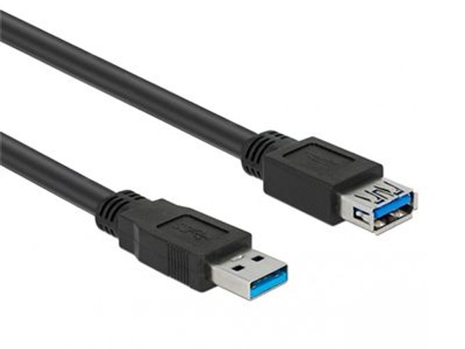 Hamlet XCU3A-MF10 cavo USB USB 3.2 Gen 1 (3.1 Gen 1) 1 m USB A Nero [XCU3A-MF10]