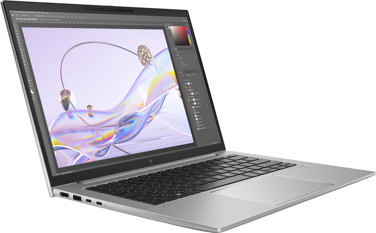 HP ZBook Firefly 14 G10 A AMD Ryzen 7 8840HS Workstation mobile 35,6 cm (14") WUXGA 32 GB DDR5-SDRAM 1 TB SSD Wi-Fi 6E (802.11ax) Windows 11 Pro Grigio [A3YZ8ET#ABZ]