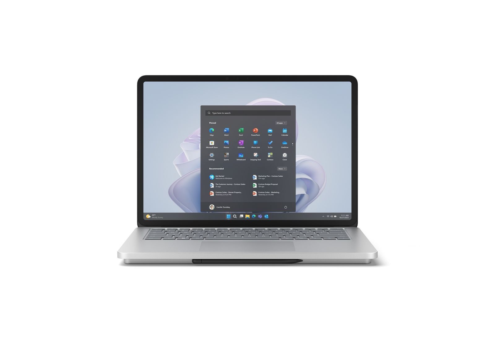 Microsoft Surface Laptop Studio 2 Ibrido (2 in 1) 36,6 cm (14.4") Touch screen Intel Core i7 i7-13800H 64 GB LPDDR5x-SDRAM 2 TB SSD NVIDIA GeForce RTX 4060 Wi-Fi 6E (802.11ax) Windows 11 Pro Platino [Z3H-00010]