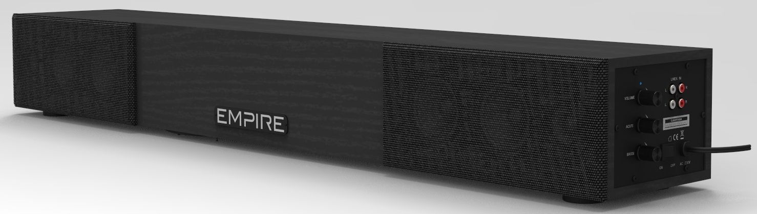 Empire Media SB.200ECOB altoparlante 2-vie Nero Cablato 200 W [SB.200ECOB]