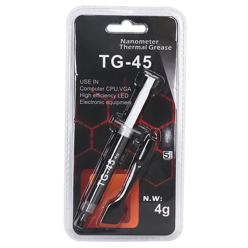 itek TG-45 compontente del dissipatore di calore Pasta termica 5,15 W/mK 4 g [ITTP4G5S]