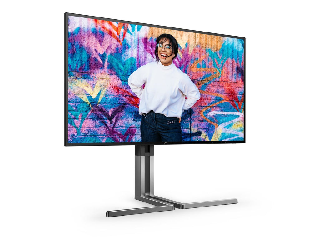 AOC MONITOR 27 IPS 16:9 QHD 4MS 350 CDM, USB-C, PIVOT, DP/2HDMI, GRAPHIC PRO [U27U3CV]