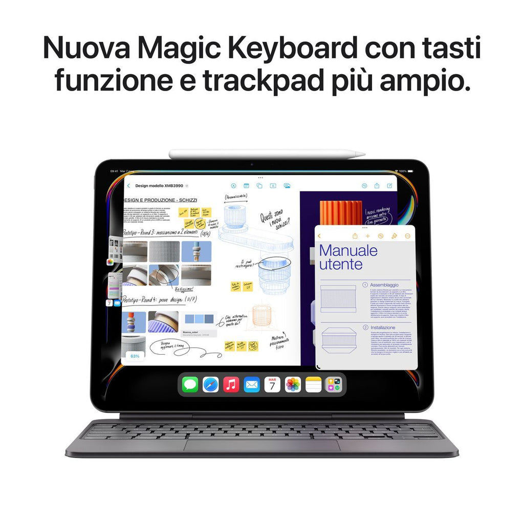 Apple iPad Pro 11'' Wi-Fi 512GB Standard glass - Nero Siderale [MVVC3TY/A]