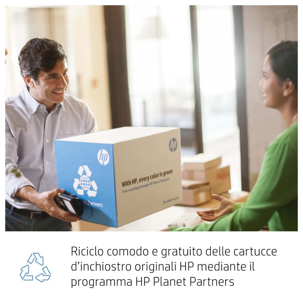 HP Cartuccia di inchiostro nero originale DesignJet 712 da 80 ml [3ED71A]