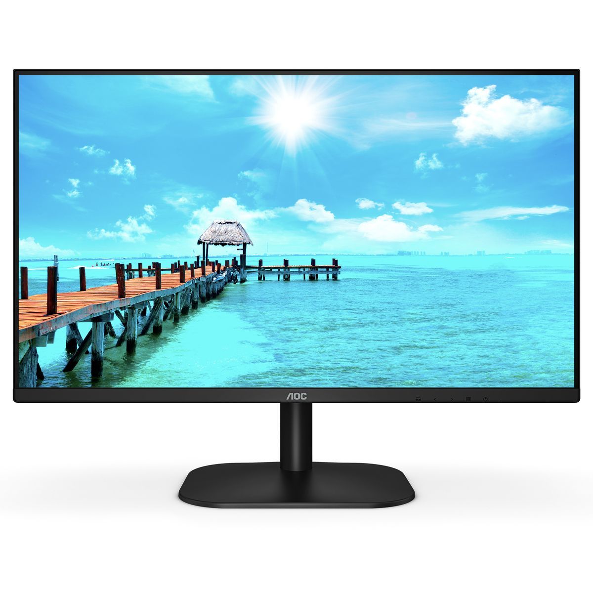 AOC B2 24B2XHM2 Monitor PC 60,5 cm (23.8") 1920 x 1080 Pixel Full HD LCD Nero [24B2XHM2]