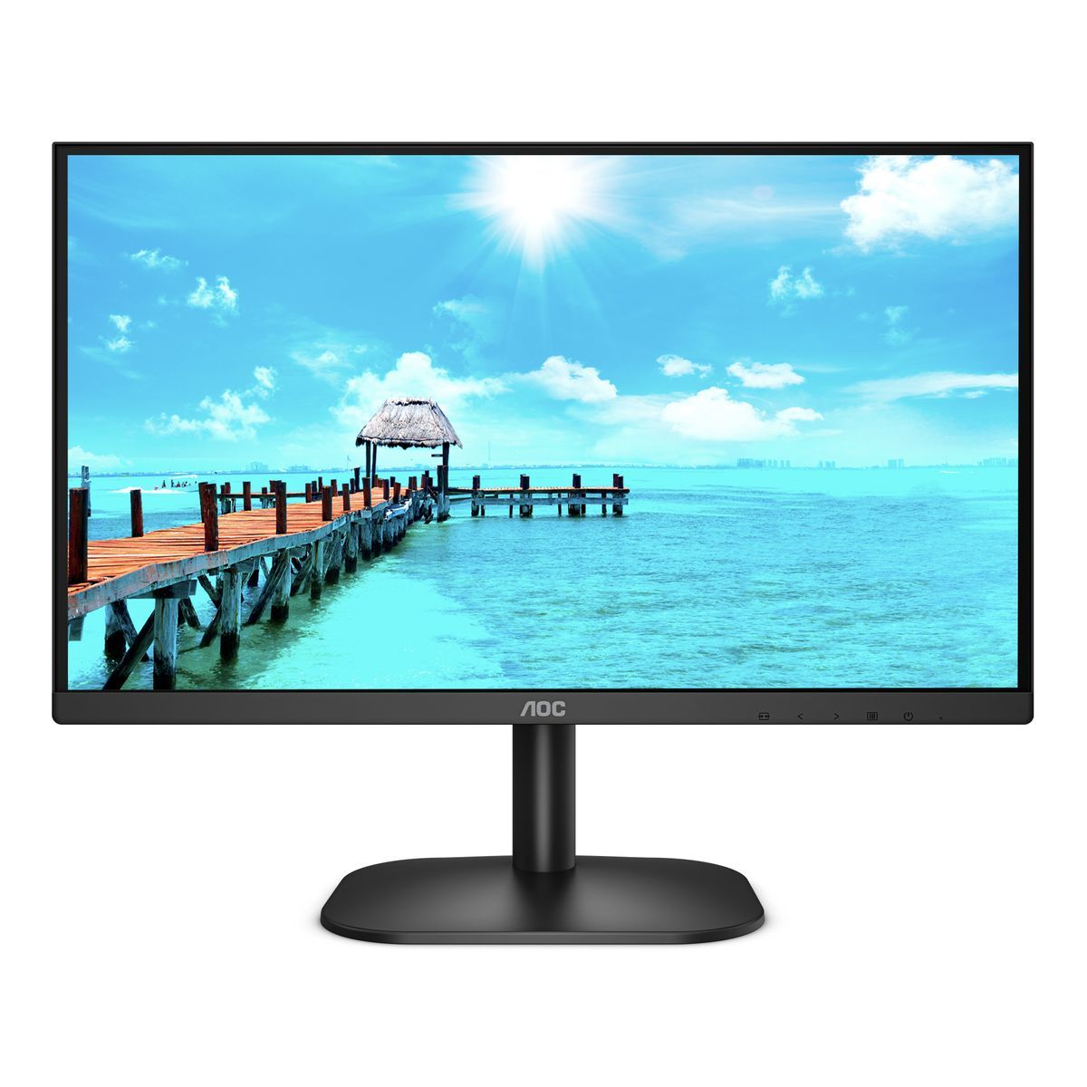 AOC B2 24B2XHM2 Monitor PC 60,5 cm (23.8") 1920 x 1080 Pixel Full HD LCD Nero [24B2XHM2]
