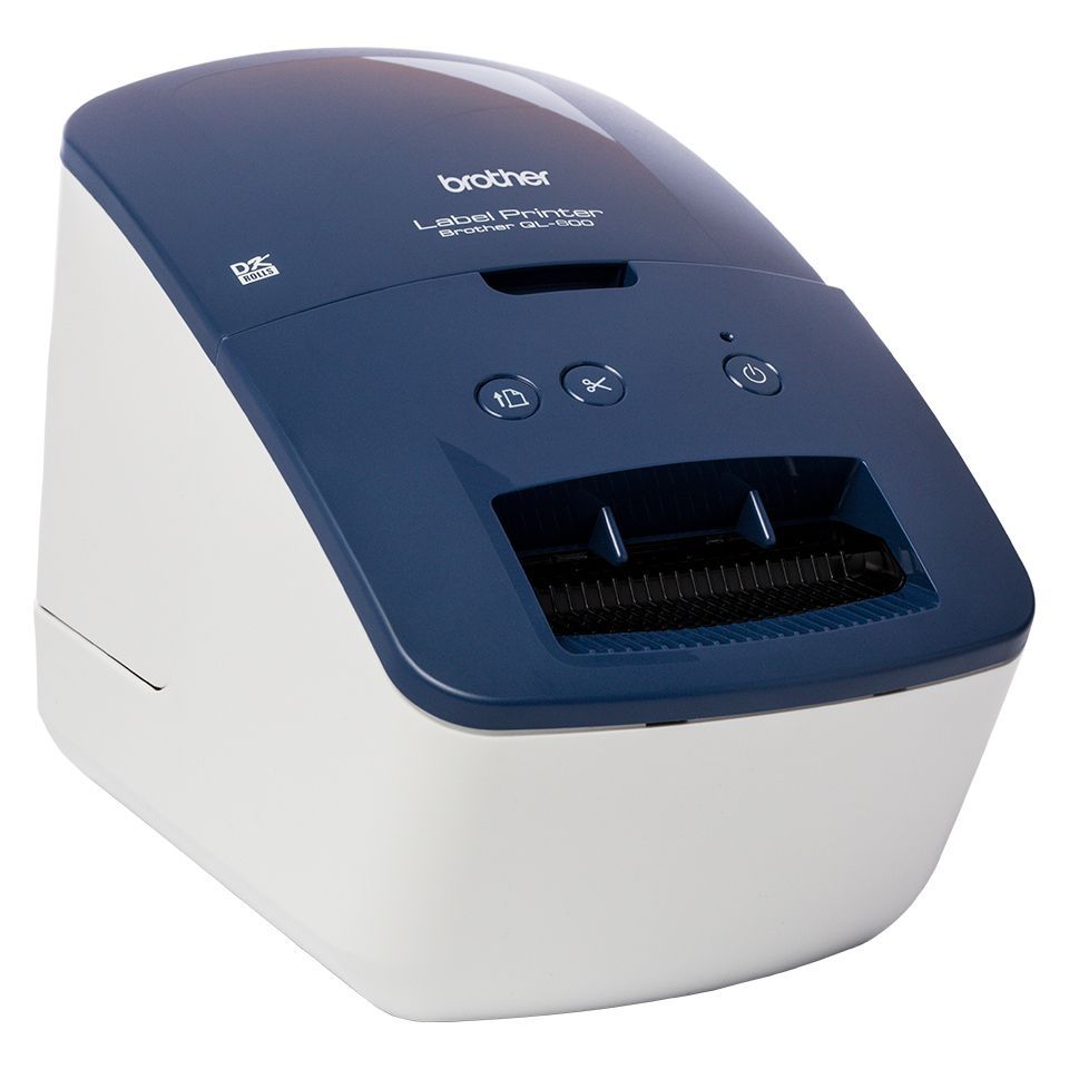 Brother QL-600B stampante per etichette (CD) Termica diretta 300 x 600 DPI 71 mm/s Cablato DK [QL600BXX1]