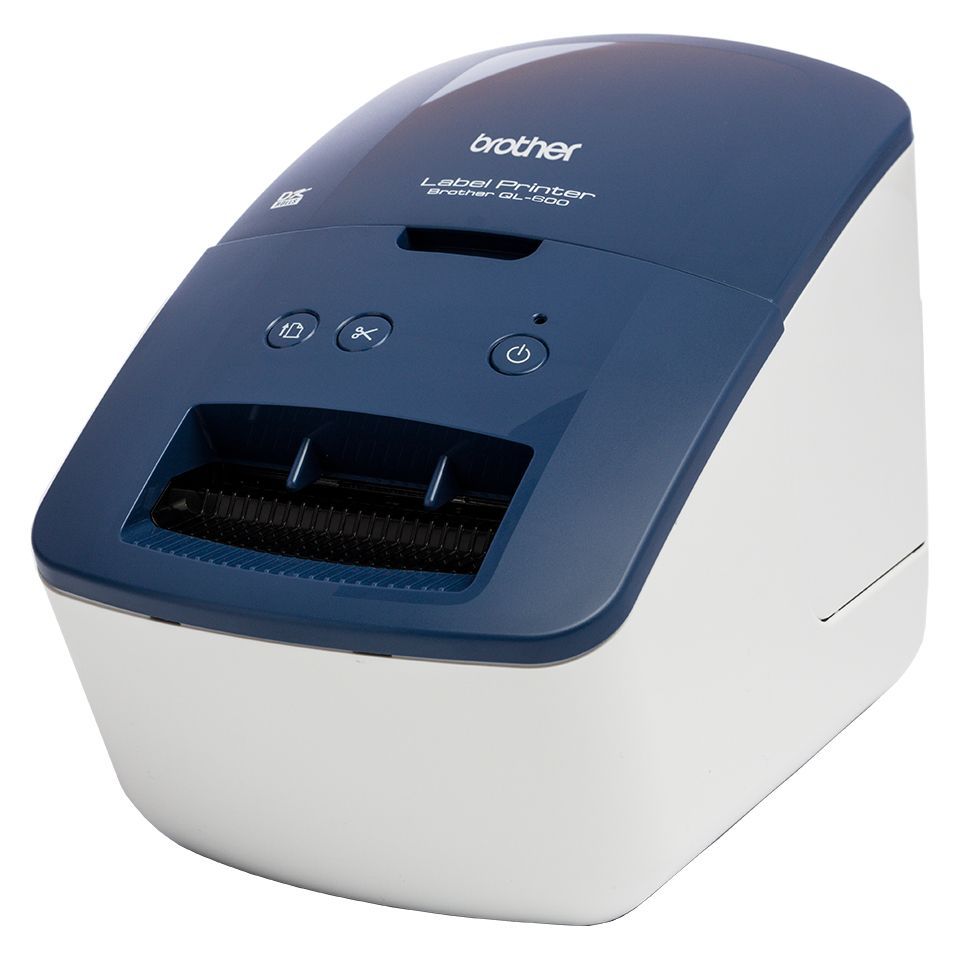 Brother QL-600B stampante per etichette (CD) Termica diretta 300 x 600 DPI 71 mm/s Cablato DK [QL600BXX1]