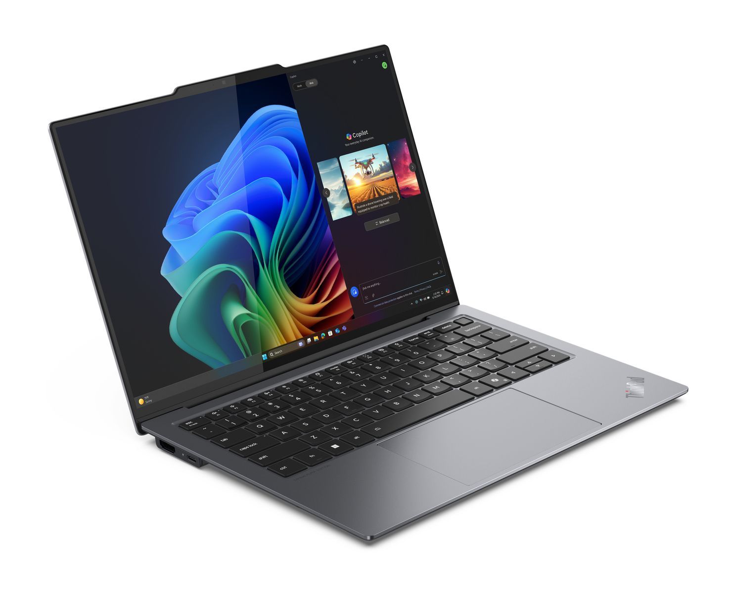 Lenovo ThinkPad X9-14 Intel Core Ultra 7 258V Computer portatile 35,6 cm (14") WUXGA 32 GB LPDDR5x-SDRAM 1 TB SSD Wi-Fi 7 (802.11be) Windows 11 Pro Italiano Grigio [21QA002KIX]