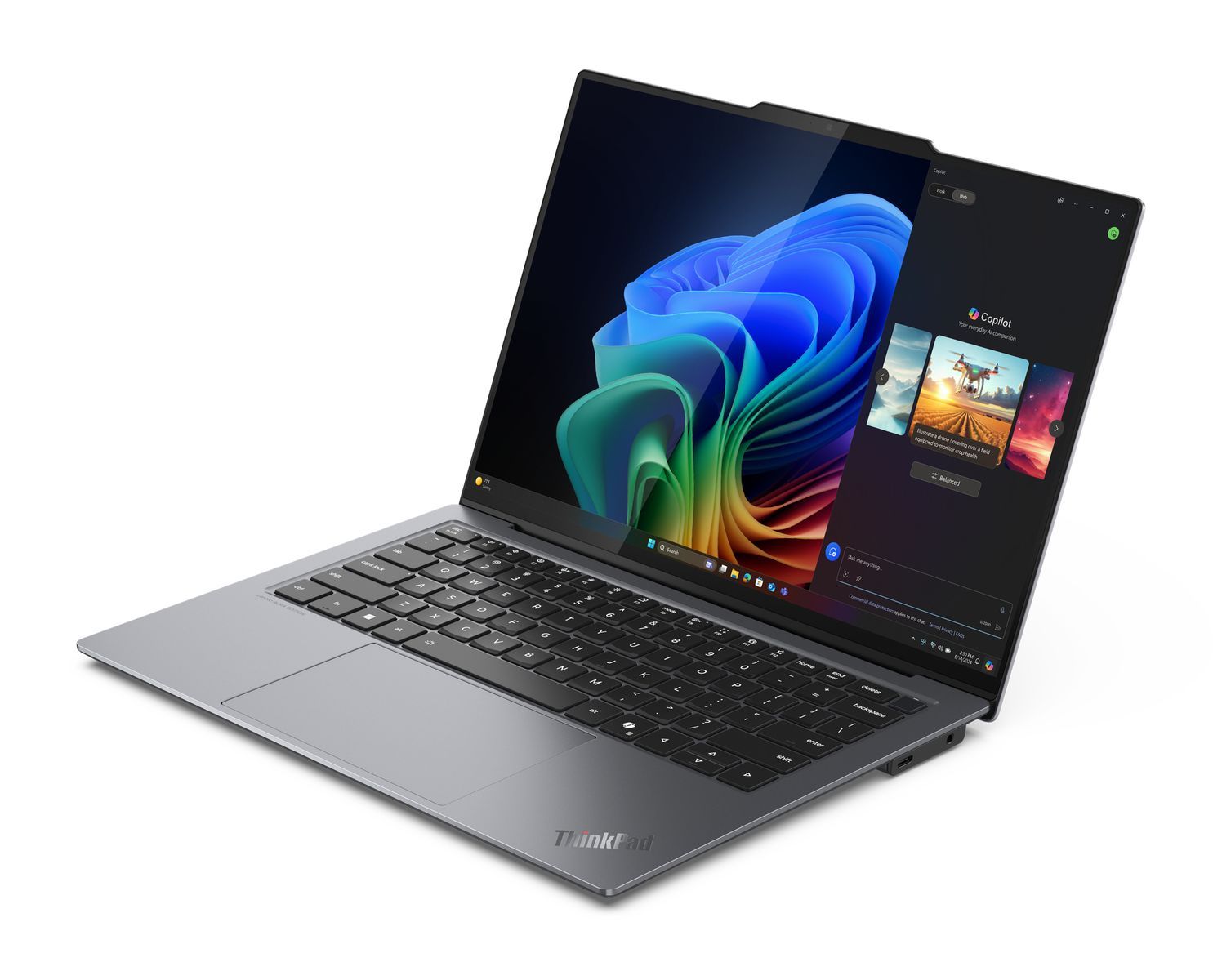 Lenovo ThinkPad X9-14 Intel Core Ultra 7 258V Computer portatile 35,6 cm (14") WUXGA 32 GB LPDDR5x-SDRAM 1 TB SSD Wi-Fi 7 (802.11be) Windows 11 Pro Italiano Grigio [21QA002KIX]