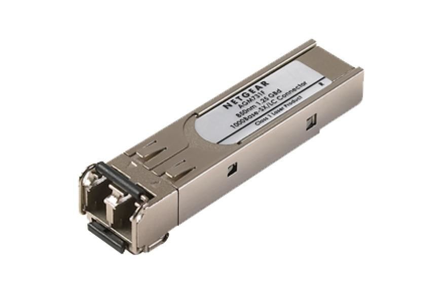 NETGEAR AGM731F modulo del ricetrasmettitore di rete Fibra ottica 1250 Mbit/s SFP 850 nm [AGM731F]