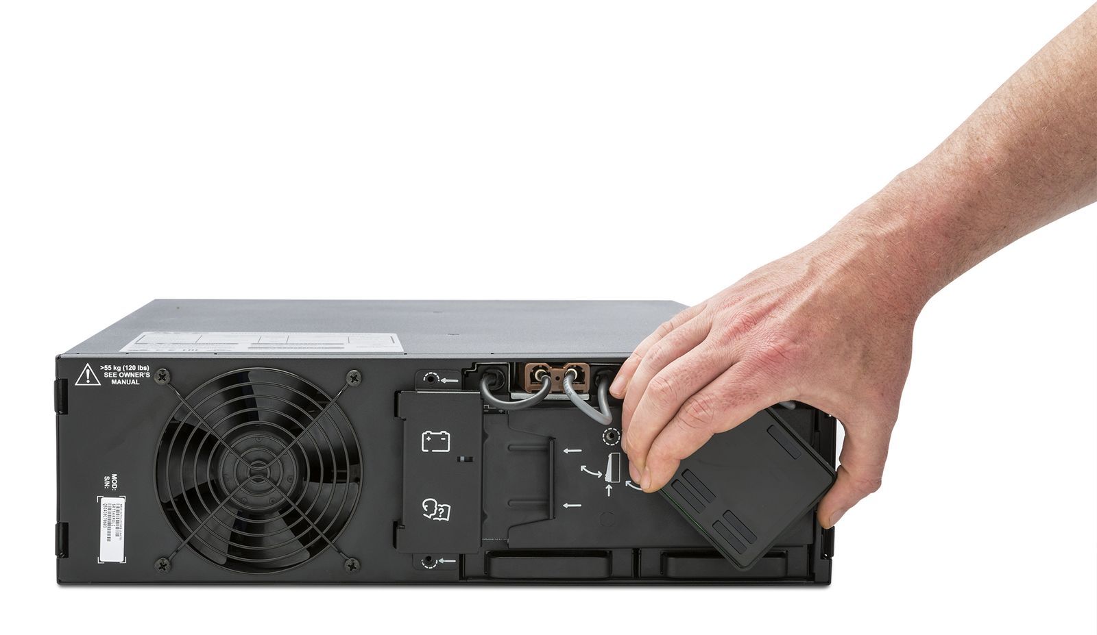 APC Smart-UPS On-Line gruppo di continuità (UPS) Doppia conversione (online) 5 kVA 4500 W 10 presa(e) AC [SRT5KRMXLI]