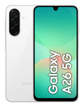 Samsung Galaxy A26 5G, Smartphone con Funzioni intelligenti, Display Super AMOLED 6.7, 8GB RAM, 256GB, Batteria 5.000 mAh, memoria espandibile, White [SM-A266BZWCEUE]