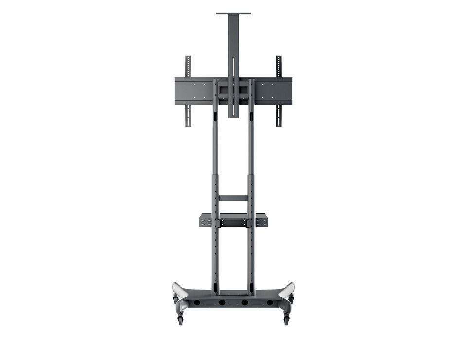 ITB MB4627 base da pavimento per tv a schermo piatto 2,03 m (80") Banco a rotelle per monitor portatili a schermo piatto Nero [MB4627]
