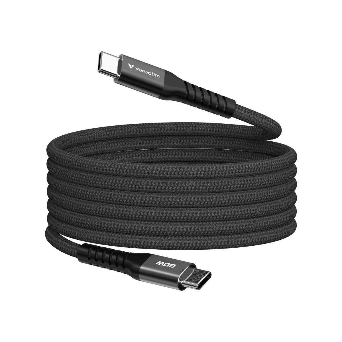 VERBATIM SYNC CHARGE USB-C 60W MAGNETIC 1,2M BLACK [31859]