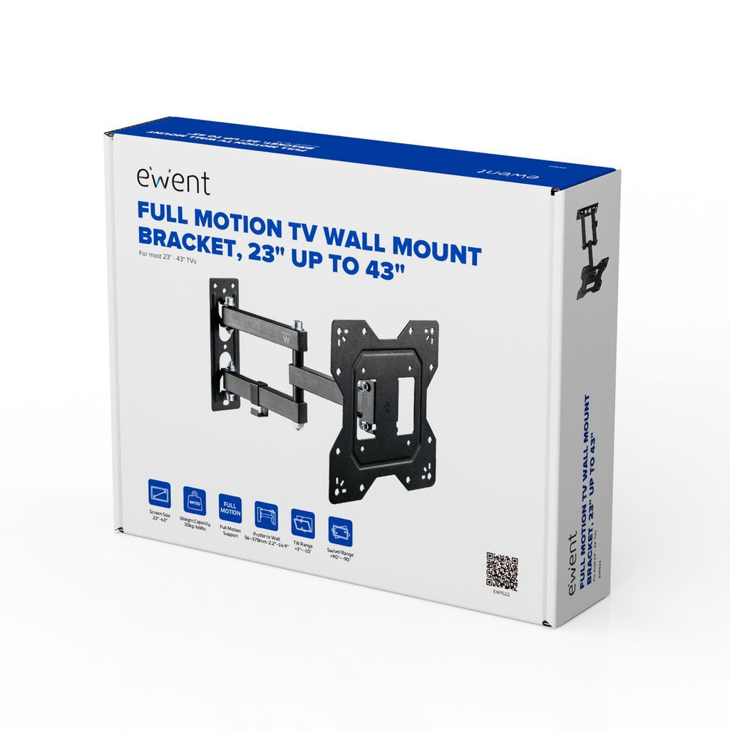 Ewent EW1522 Supporto TV a parete 106,7 cm (42") Nero [CEEW1522]