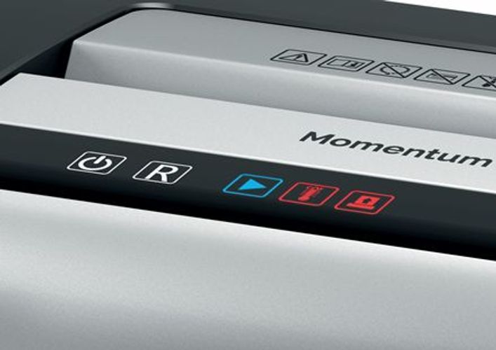 Rexel Momentum X308 distruggi documenti Taglio a particelle Nero, Grigio [2104570EU]