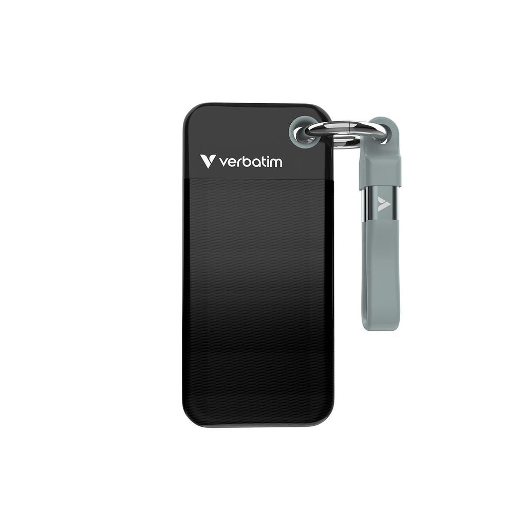 Verbatim Pocket SSD 1 TB USB tipo-C 3.2 Gen 2 (3.1 Gen 2) Nero, Grigio [32190]