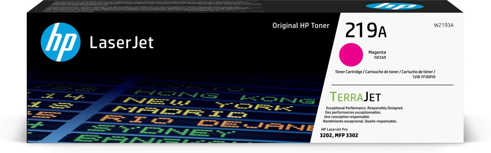 HP Cartuccia toner originale LaserJet 219A magenta [W2193A]