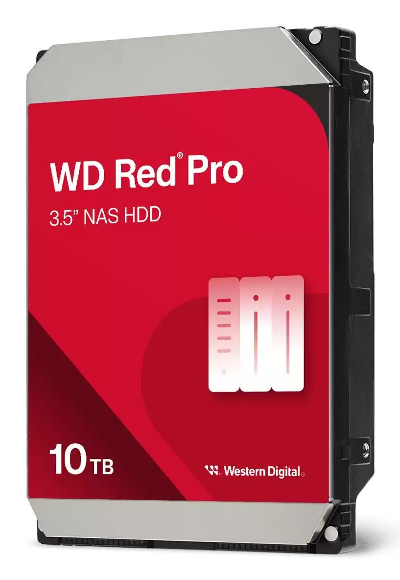 Western Digital Red Pro WD103KFBX disco rigido interno 10 TB 7200 Giri/min 512 MB 3.5" Serial ATA III [WD103KFBX]