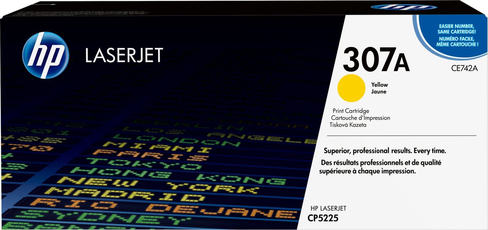 HP Cartuccia Toner originale giallo LaserJet 307A [CE742A]