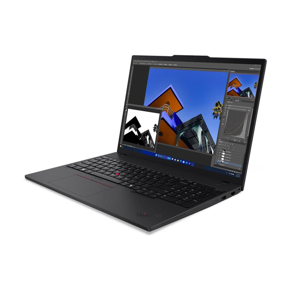 Lenovo ThinkPad T16 Gen 3 Intel Core Ultra 7 155U Computer portatile 40,6 cm (16") WUXGA 32 GB DDR5-SDRAM 1 TB SSD Wi-Fi 6E (802.11ax) Windows 11 Pro Nero [21MN003FIX]