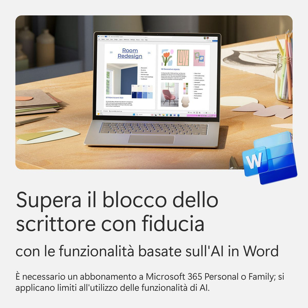 M365 Personal Italian EuroZone Subscr 1YR Medialess FY25H2 [EP2-32448]