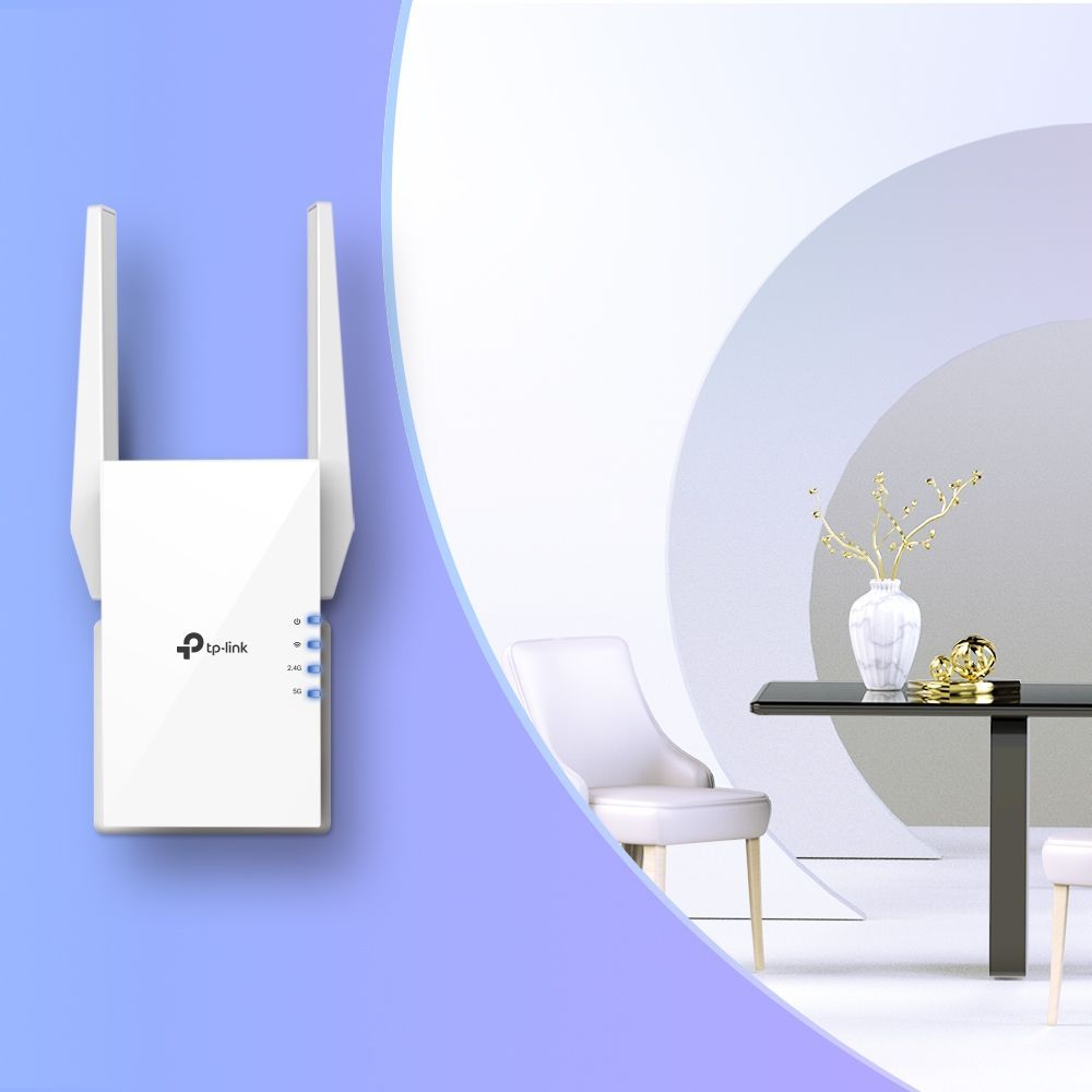 TP-Link RE505X moltiplicatore di rete Ricevitore e trasmettitore di rete Bianco 10, 100, 1000 Mbit/s [RE505X]