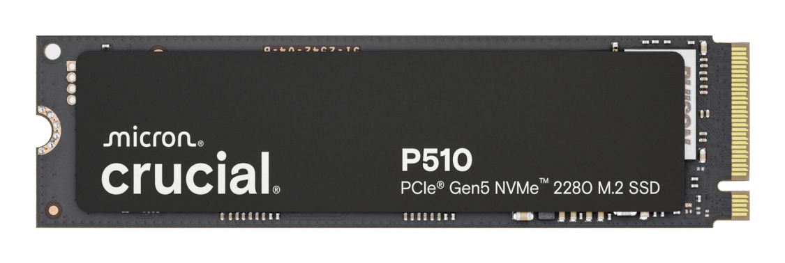 CRUCIAL P510 1TB PCIE M.2 GEN5 2280 SSD [CT1000P510SSD8]
