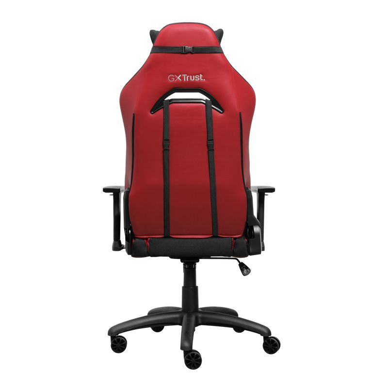 Trust GXT 714 RUYA Sedia per gaming universale Nero, Rosso [25064]
