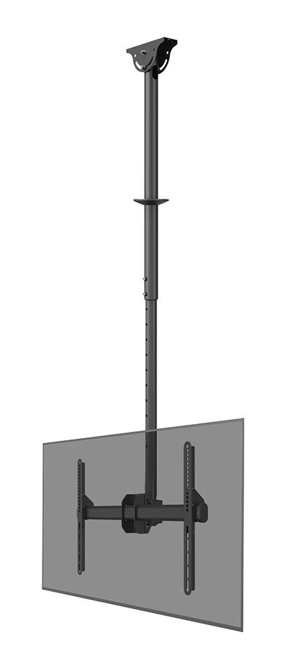 Neomounts CL35-440BL16L Supporto monitor/TV a soffitto 37-70" - alt. 106-156 cm [CL35-440BL16L]