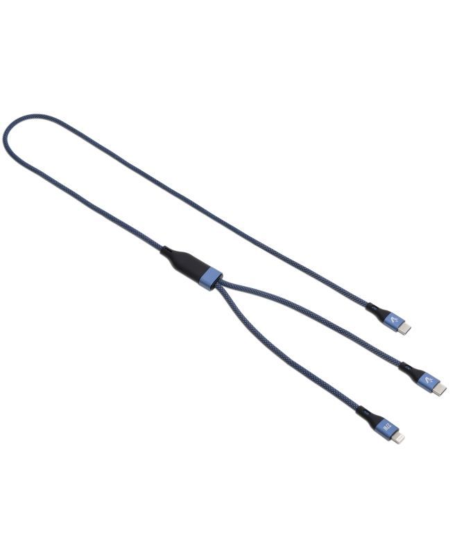 Vultech CS-NCCL12BL cavo USB USB 2.0 1,2 m USB C USB C/Lightning Blu [CS-NCCL12BL]