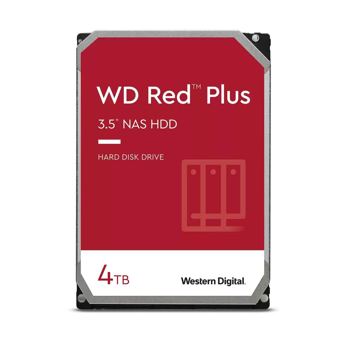 Western Digital Red Plus WD40EFPX disco rigido interno 4 TB 5400 Giri/min 256 MB 3.5" Serial ATA III [WD40EFPX]