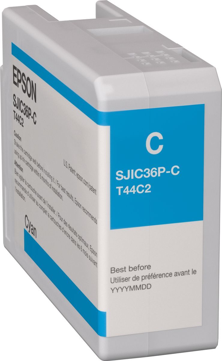 Epson SJIC36P(C) cartuccia d'inchiostro Ciano [C13T44C240]